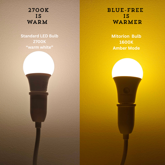 10% rabatt på blåljusfria LED lampor – för bättre sömn, lugnare nervsystem & starkare dygnsrytm