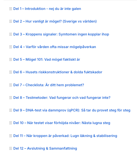 Mögel & Hälsa – Lär dig upptäcka, förstå och läka mögelpåverkan