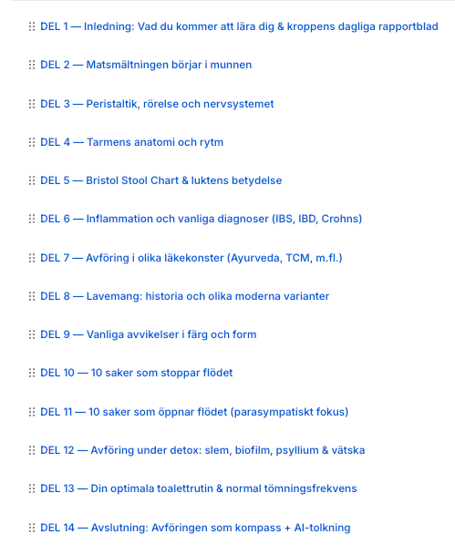 Bajskursen – Livsviktig, bortglömd kunskap om din avföring