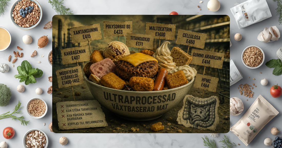 Konsistensgivare och E-nummer i vegansk mat – tillsatser och tarmhälsa | Erics Hälsohörna hälsoblogg