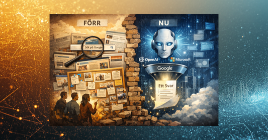 AI kan effektivisera och analysera – men vad händer när vårt eget omdöme ersätts av kurerade svar och mänsklig erfarenhet tystnar?