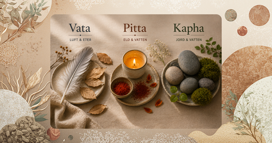 Ayurveda doshor Vata Pitta Kapha – konstitution och hälsa naturligt | Erics Hälsohörna hälsoblogg