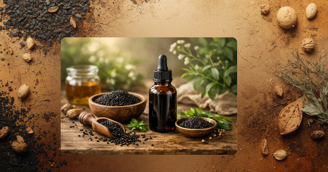 Svart kumminolja - black seed oil