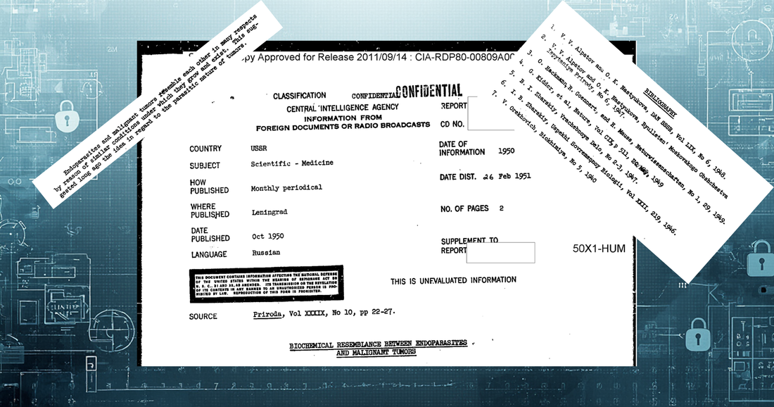 CIA-dokument cancer och parasiter – Warburg-effekten och forskning | Erics Hälsohörna hälsoblogg
