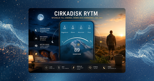 Cirkadisk rytm och sömn – trött trots vila och kronotyper naturligt | Erics Hälsohörna hälsoblogg