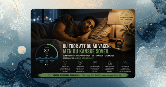 Sömnlöshet och sömnperceptionsparadoxen – sover du mer än du tror naturligt | Erics Hälsohörna hälsoblogg