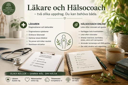 Hälsocoach vs läkare – skillnaden mellan holistisk hälsocoachning online och konventionell vård
