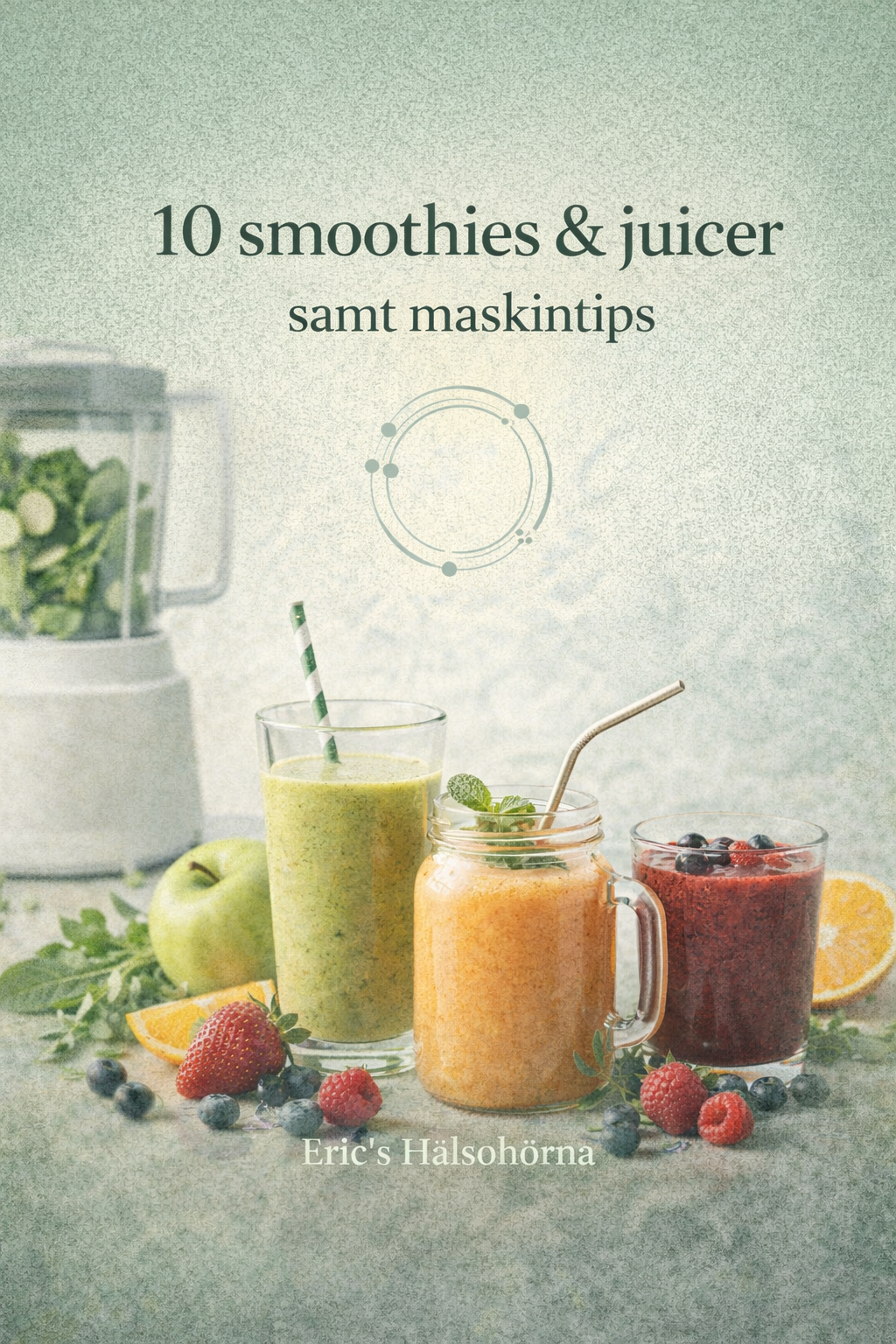 Digital kurs med recept på smoothies och juicer samt praktiska maskintips för enkel, näringsrik vardagsmat, Eric’s Hälsohörna