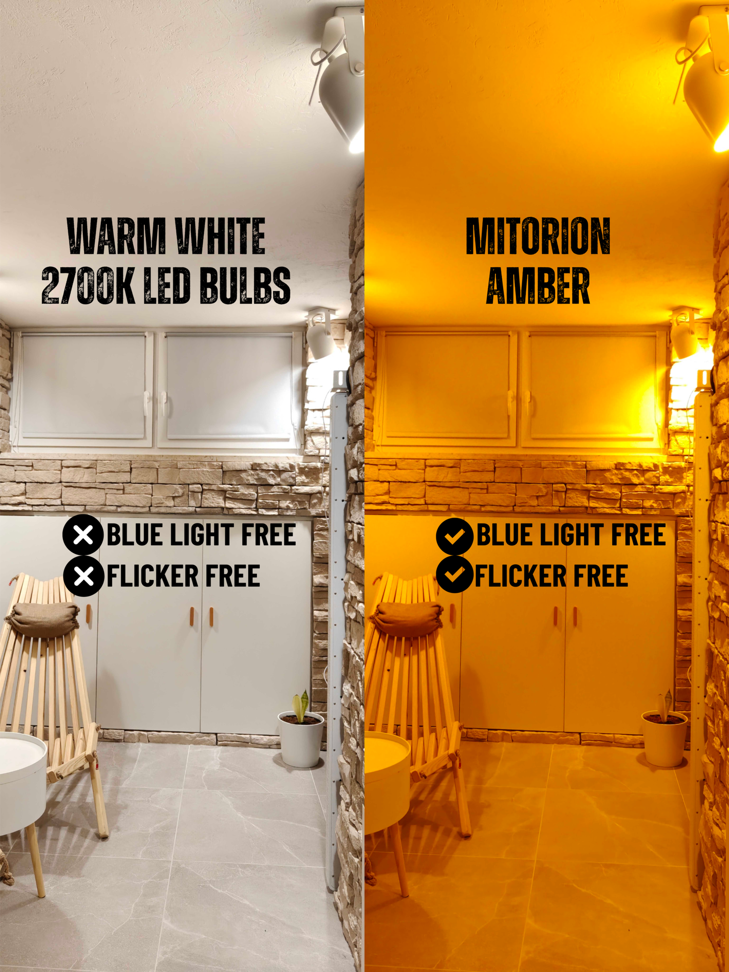 10% rabatt på blåljusfria LED lampor – för bättre sömn, lugnare nervsystem & starkare dygnsrytm
