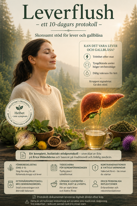 Lever- och gallblåsa rensningsprotokoll leverflush – holistisk guide | Erics Hälsohörna