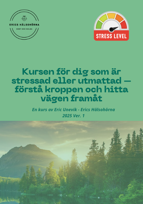 Stress & utmattning, kursen för dig som är stressad, utmattad eller anhörig