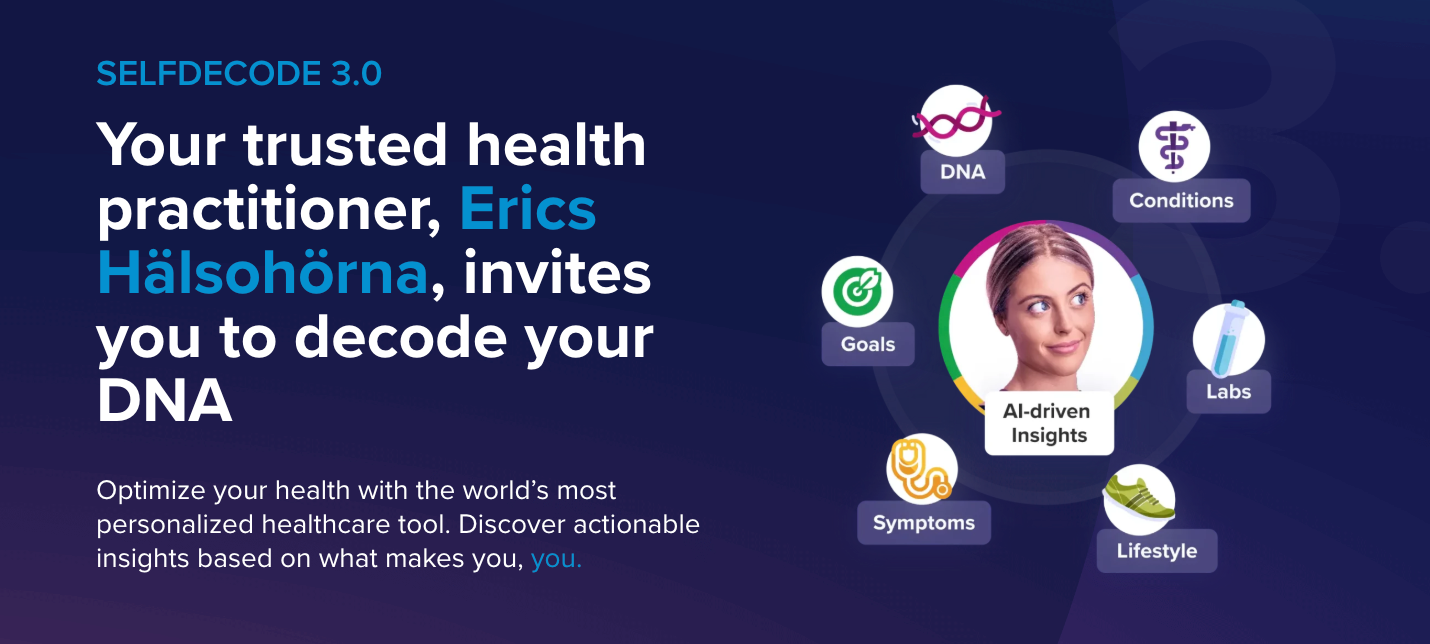 DNA test via SelfDecode - Ai driven healthcare