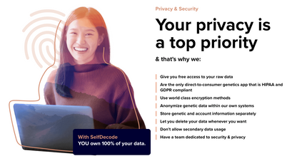 DNA test via SelfDecode - Ai driven healthcare