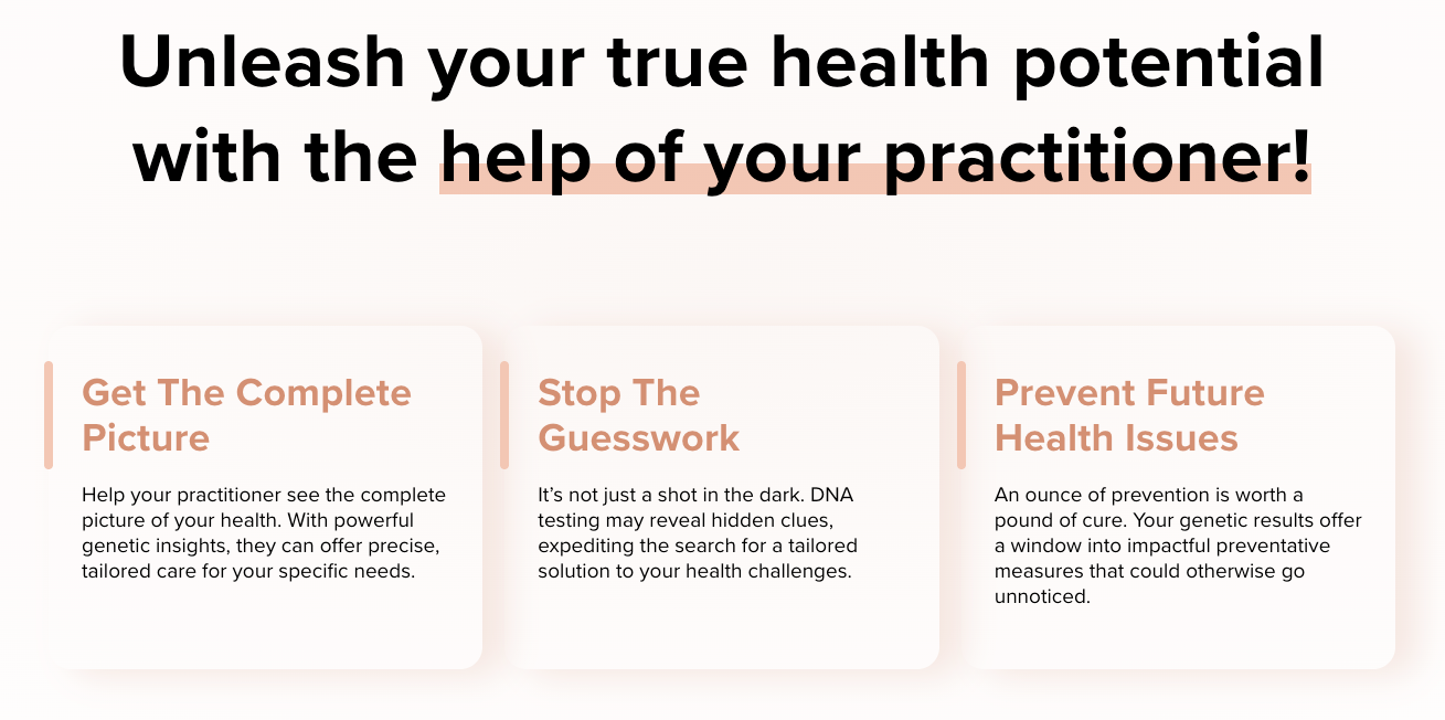 DNA test via SelfDecode - Ai driven healthcare