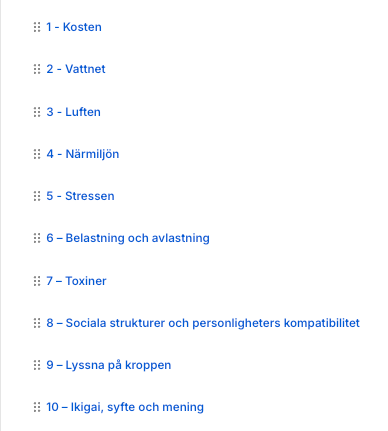 Erics 10 livsstilsråd