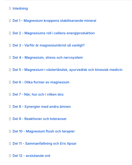 Magnesium – en mineral med många förmågor