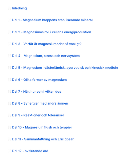 Magnesium – en mineral med många förmågor