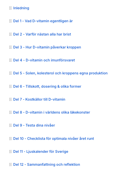 D-vitamin – den kompletta guiden för energi, immunförsvar och livsstil