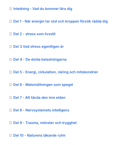 Stress & utmattning, kursen för dig som är stressad, utmattad eller anhörig