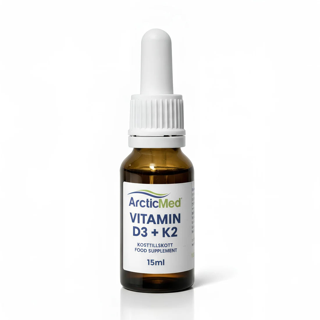 ArcticMed D-vitamin D3 + K2 – rabattkod ERICSHALSOHORNA ger 10 procent rabatt på första köpet