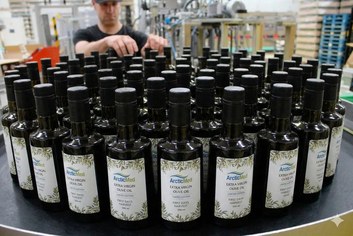 ArcticMed Extra Virgin Olivolja rik på naturliga polyfenoler