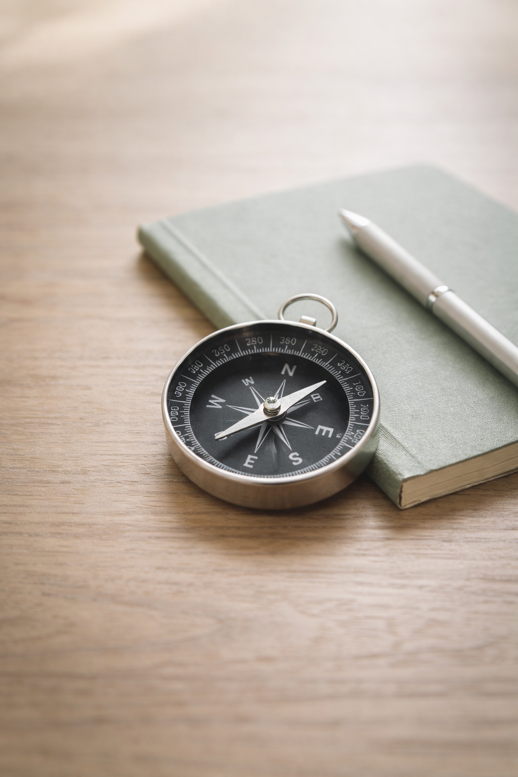 Beslutskompassen – symbol för riktning, klarhet och genomtänkta beslut
